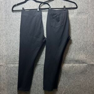 Daily Ritual XL Leggings Black Ponte Knit Pull-On Ankle Pants Stretch Bundle Lot